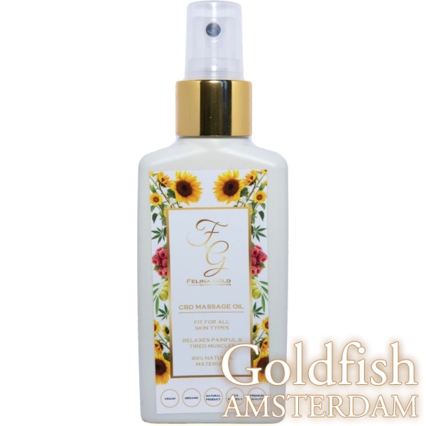 Felina Gold CBD massage oil