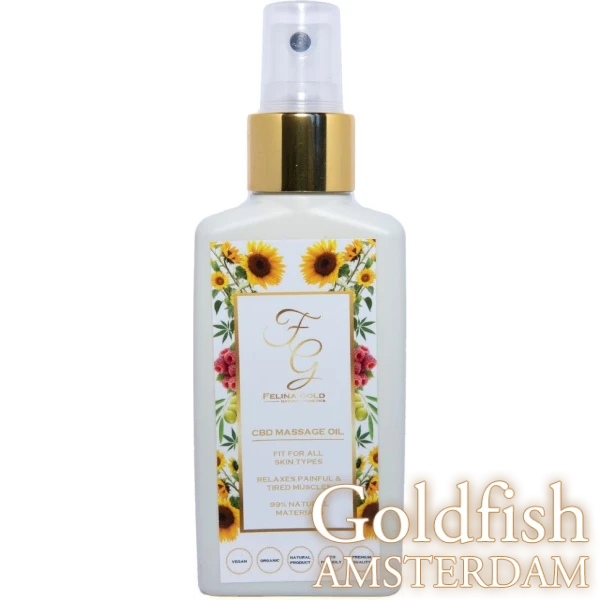 Felina Gold CBD massage oil