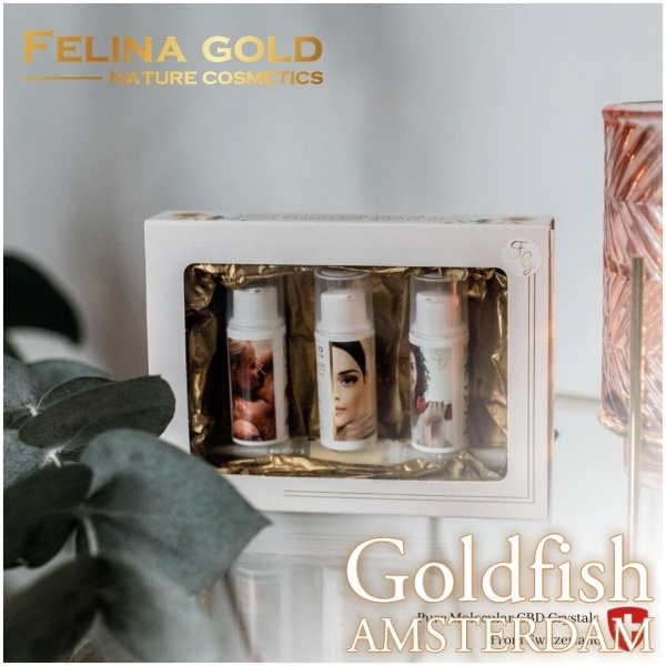 Felina Gold CBD cosmetics mini box