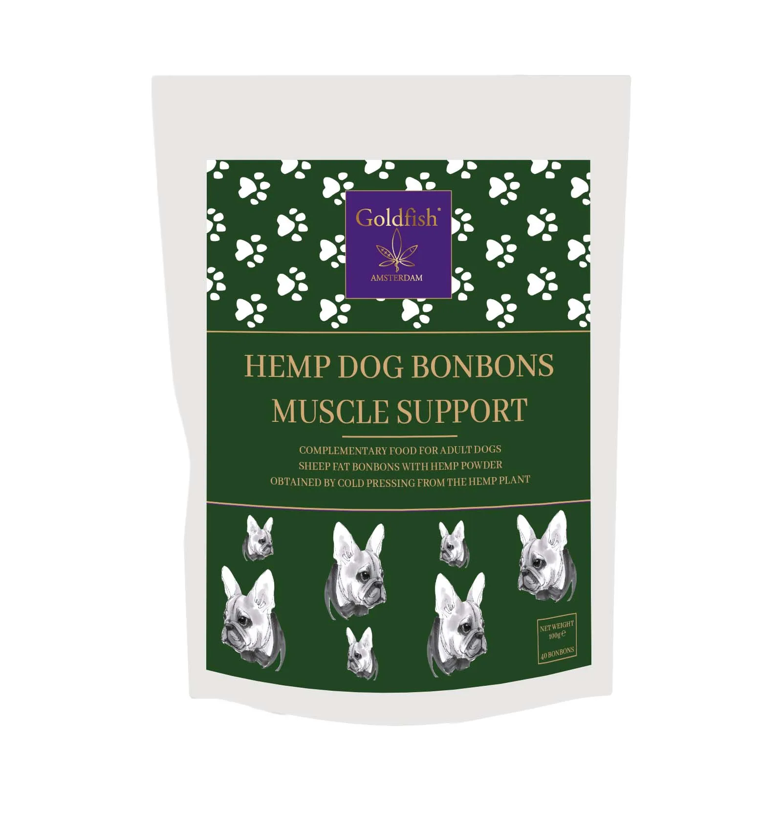 HEMP DOG BONBONS MUSCLE SUPPORT