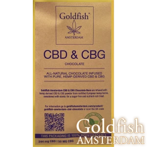 GOLDFISH AMSTERDAM CBG & CBD CHOCOLATE