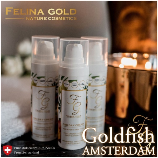 Felina Gold CBD hydrating day cream
