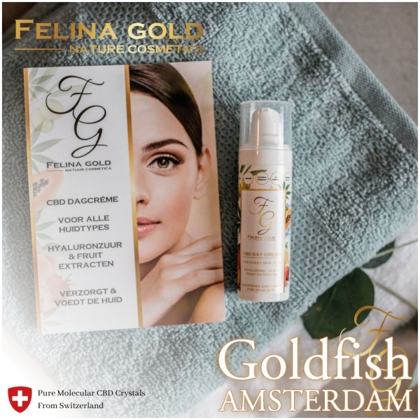 Felina Gold CBD hydrating day cream