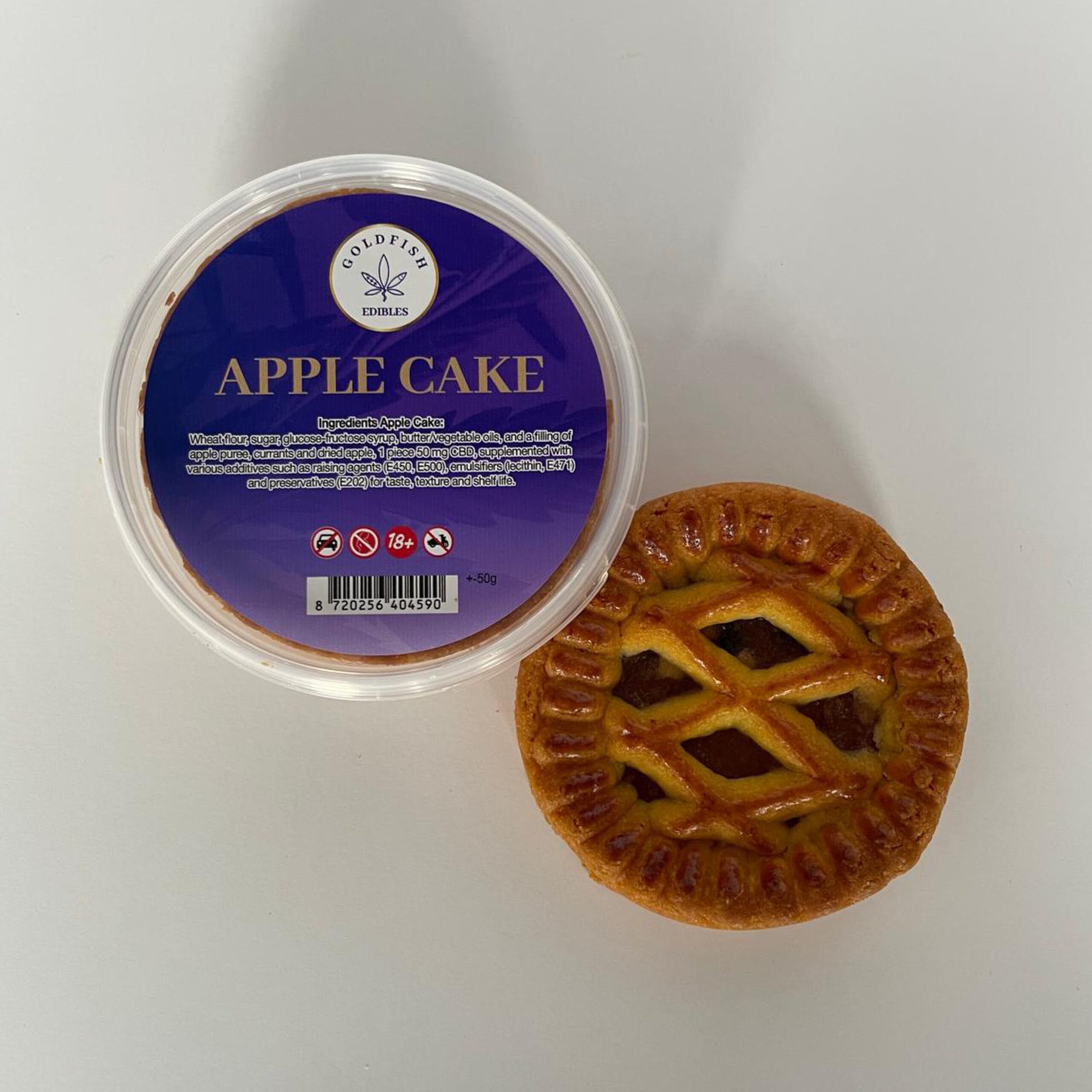 Goldfish CBD Apple Cake