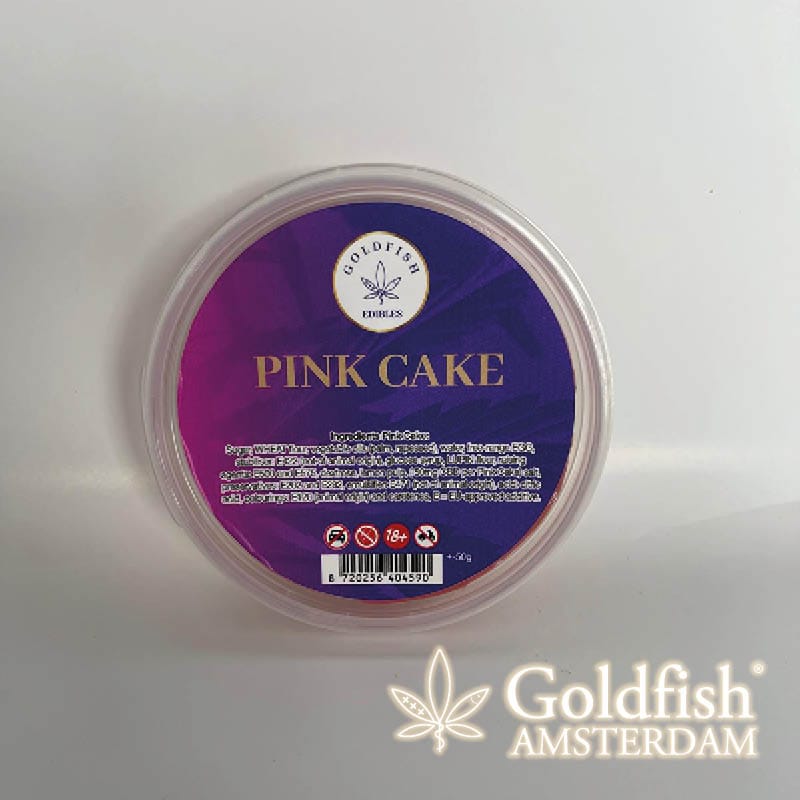 Goldfish CBD Pink Cake